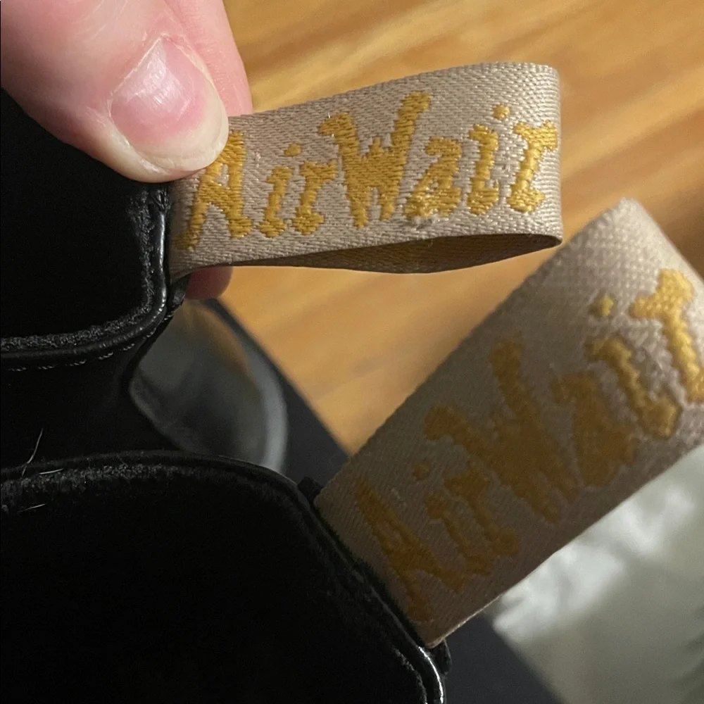 Vegan Doc Marten Jadon II Black Platform Combat/Moto Boots - Picture 7 of 8